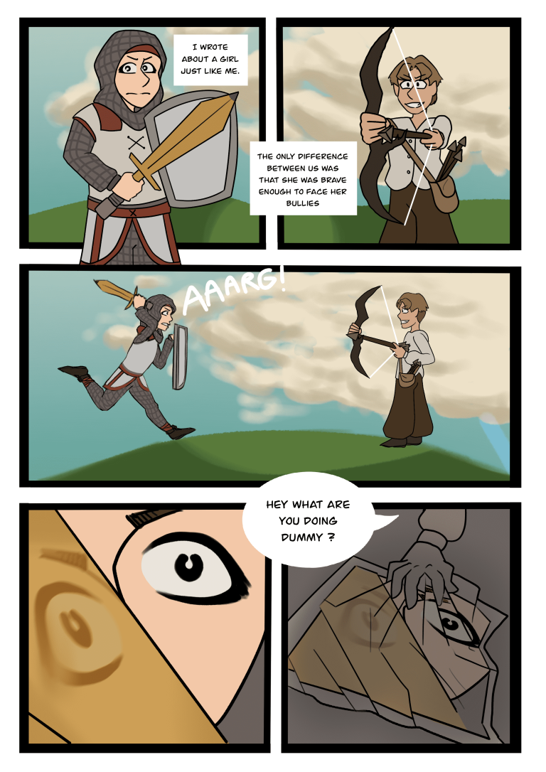 Juan García - How to defeat a bully - Página 2 - @jhon_art.draws