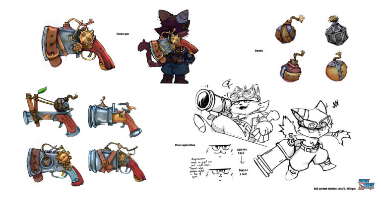 Free Skies - Personajes 1 - @vevianart_