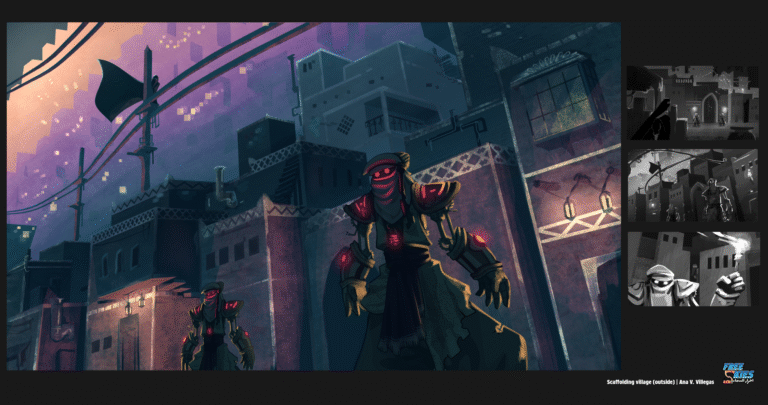 Free Skies - Concept 2 - @vevianart_