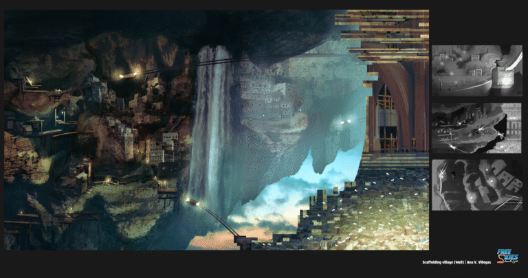 Free Skies - Concept 3 - @vevianart_
